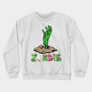 Zombie Hand Crewneck Sweatshirt